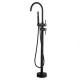 Freistehende Whirlpool Badewanne Spatec Nera